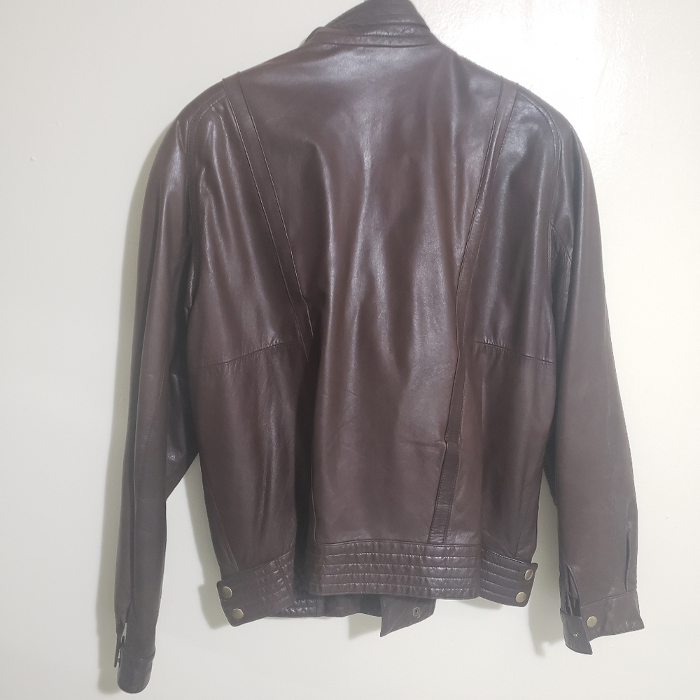 Verri Pelle woman Leather Jacket size 42